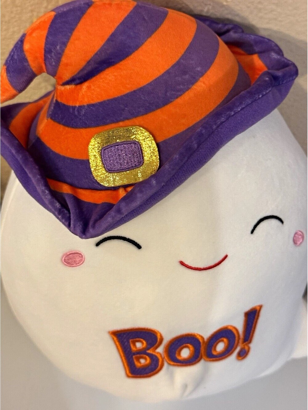 Brand-new Squishmallows Felize the Ghost Halloween plush with original hang tag